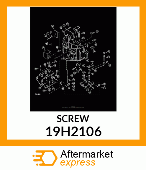 SCREW, HEX HEAD 19H2106