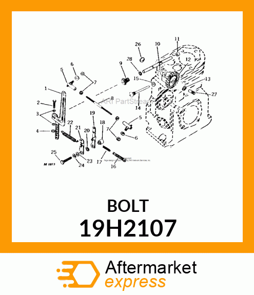 SCREW, HEX HEAD 19H2107