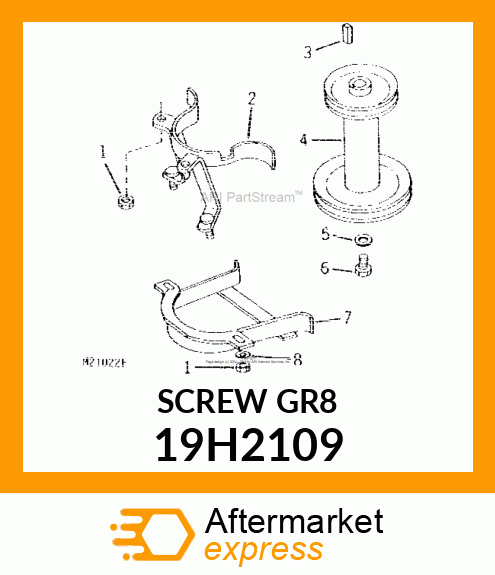 SCREW, HEX HEAD 19H2109