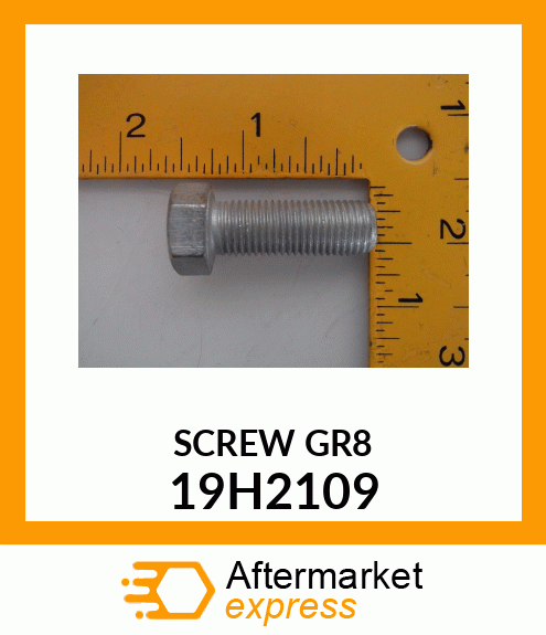 SCREW, HEX HEAD 19H2109