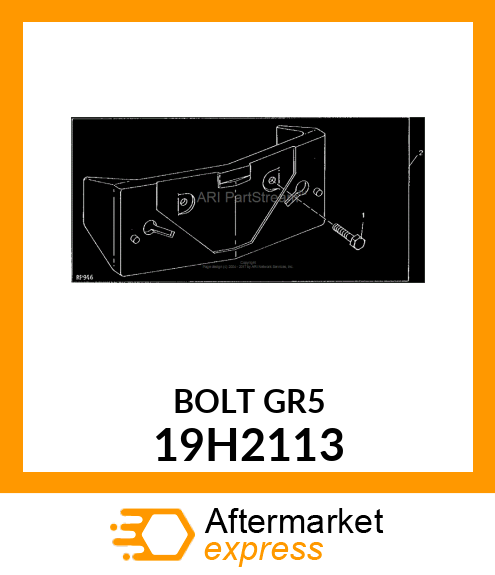 SCREW, HEX HEAD 19H2113