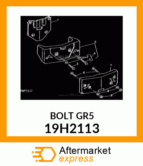 SCREW, HEX HEAD 19H2113