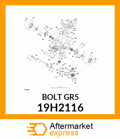 SCREW, HEX HEAD 19H2116