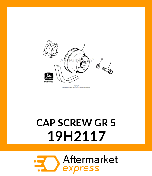 SCREW, HEX HEAD 19H2117