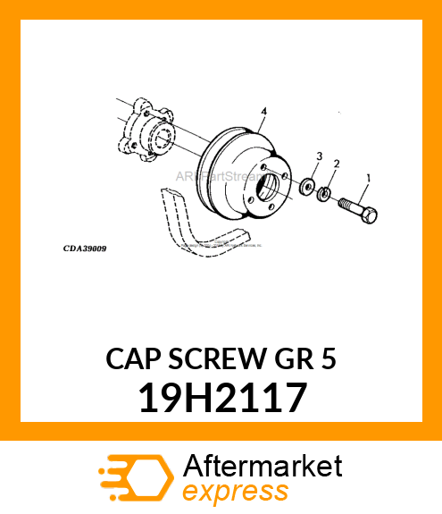 SCREW, HEX HEAD 19H2117