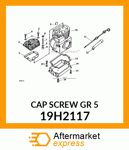 SCREW, HEX HEAD 19H2117