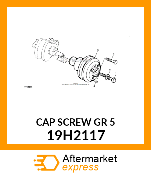 SCREW, HEX HEAD 19H2117