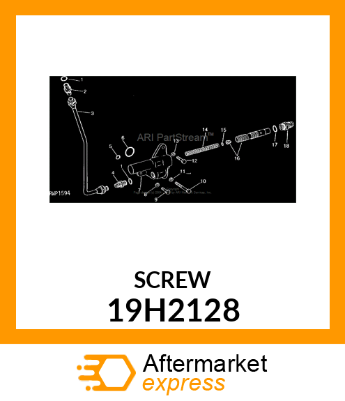 SCREW, HEX HEAD 19H2128