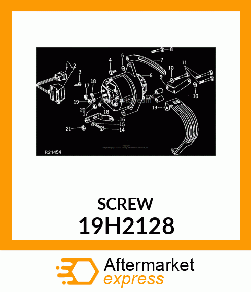 SCREW, HEX HEAD 19H2128