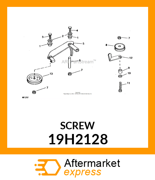 SCREW, HEX HEAD 19H2128