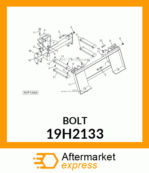 SCREW, HEX HEAD 19H2133