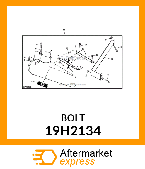 SCREW, HEX HEAD 19H2134