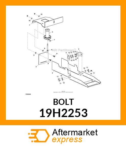 SCREW, HEX HEAD 19H2253