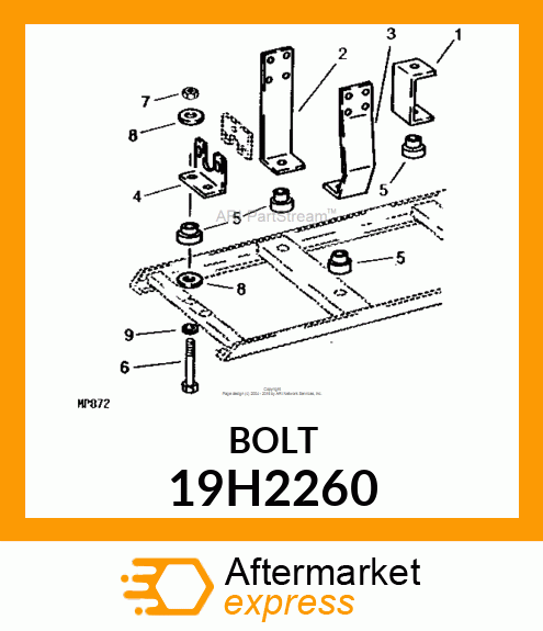 SCREW, HEX HEAD 19H2260