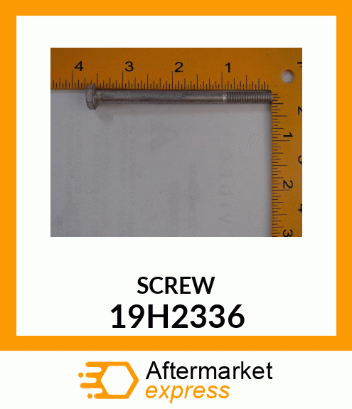 SCREW, HEX HEAD 19H2336