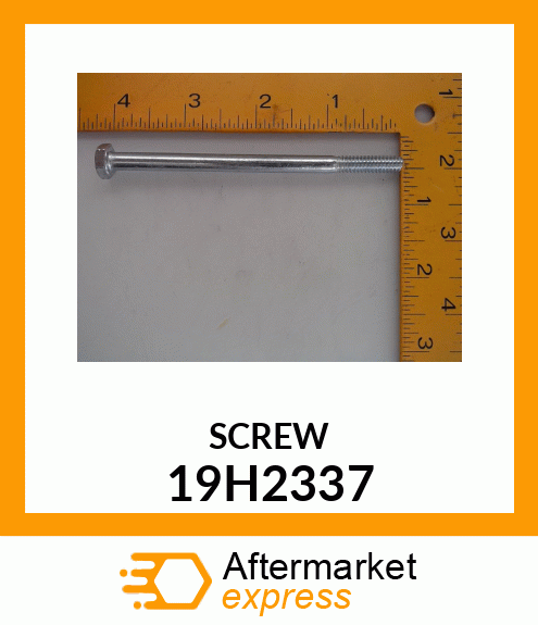 SCREW, HEX HEAD 19H2337