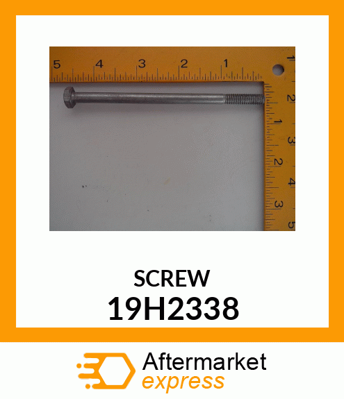 SCREW, HEX HEAD 19H2338