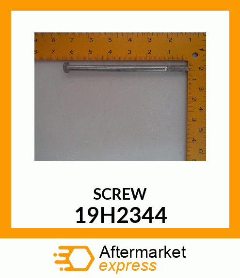 SCREW, HEX HEAD 19H2344