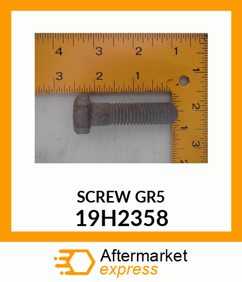 SCREW, HEX HEAD 19H2358