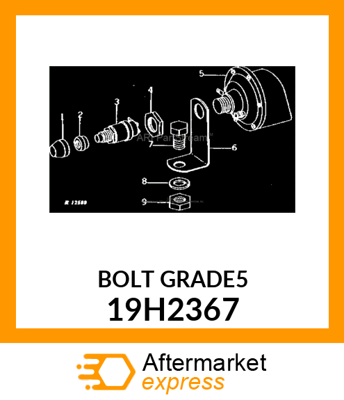 SCREW, HEX HEAD 19H2367