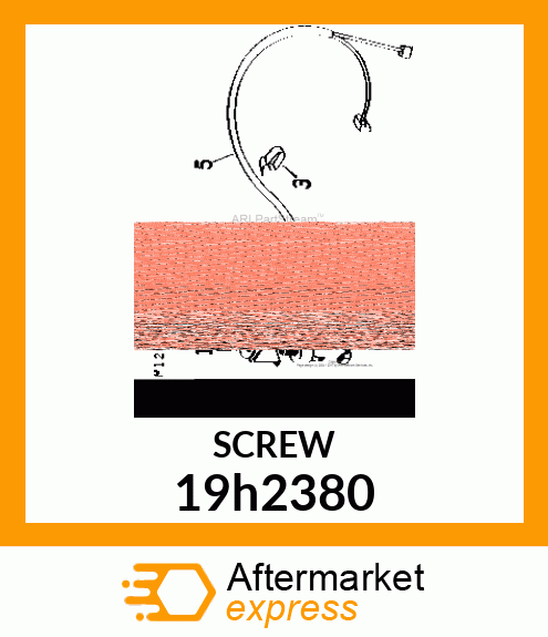 SCREW, HEX SOCKET HEAD 19h2380