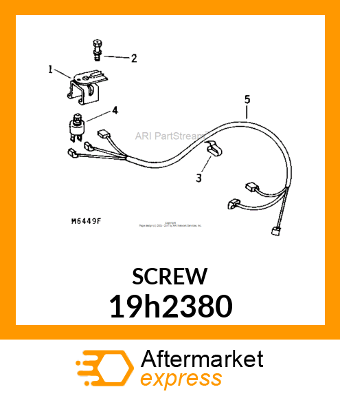 SCREW, HEX SOCKET HEAD 19h2380