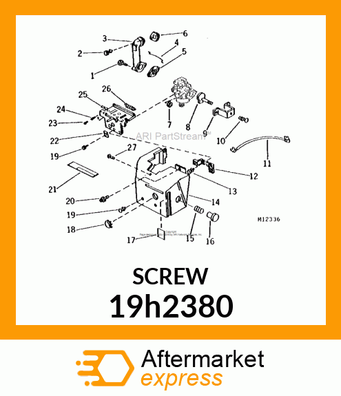 SCREW, HEX SOCKET HEAD 19h2380