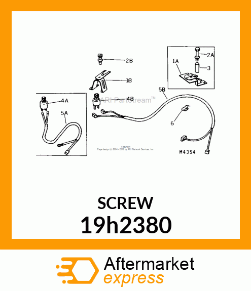 SCREW, HEX SOCKET HEAD 19h2380