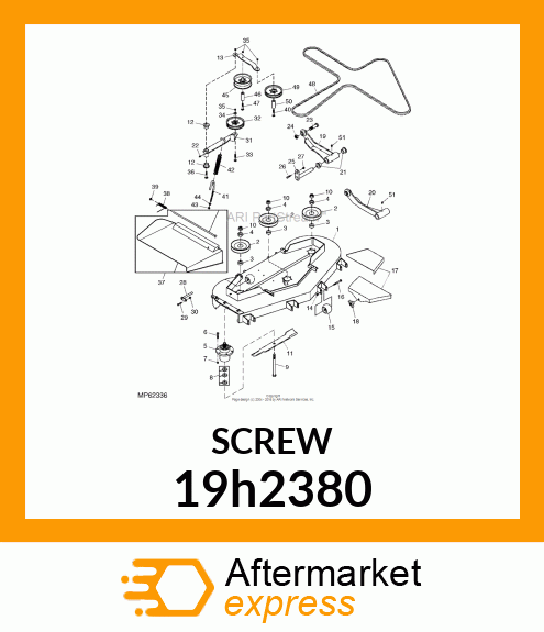 SCREW, HEX SOCKET HEAD 19h2380