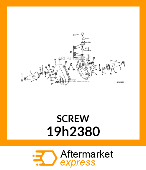 SCREW, HEX SOCKET HEAD 19h2380