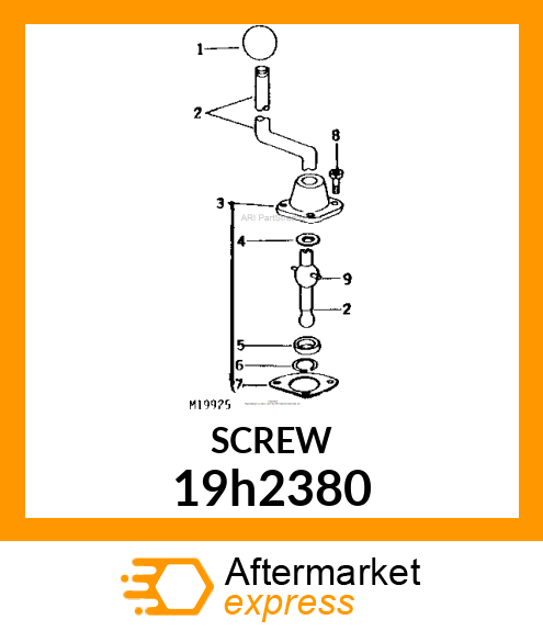 SCREW, HEX SOCKET HEAD 19h2380