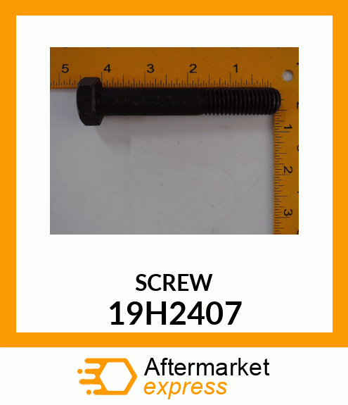 SCREW, HEX HEAD 19H2407