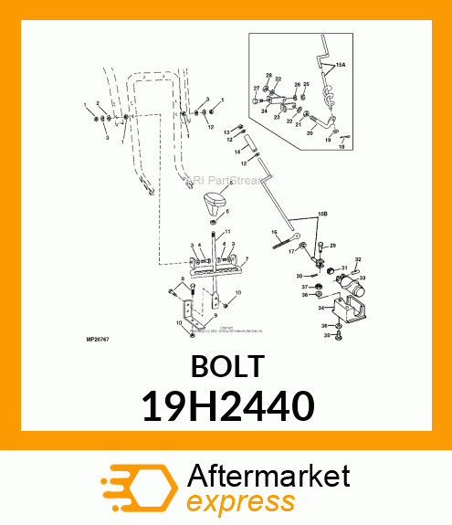 SCREW, HEX HEAD 19H2440