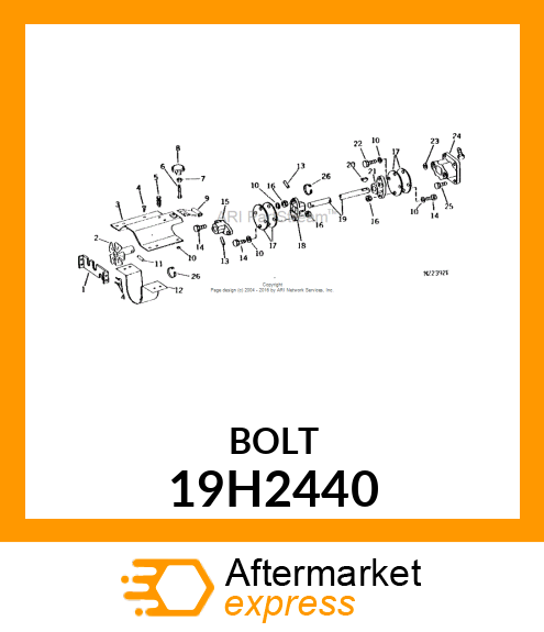 SCREW, HEX HEAD 19H2440