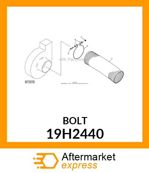 SCREW, HEX HEAD 19H2440