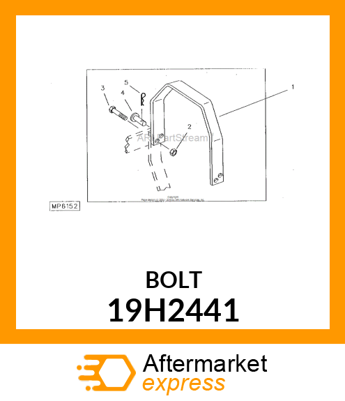 SCREW, HEX HEAD 19H2441