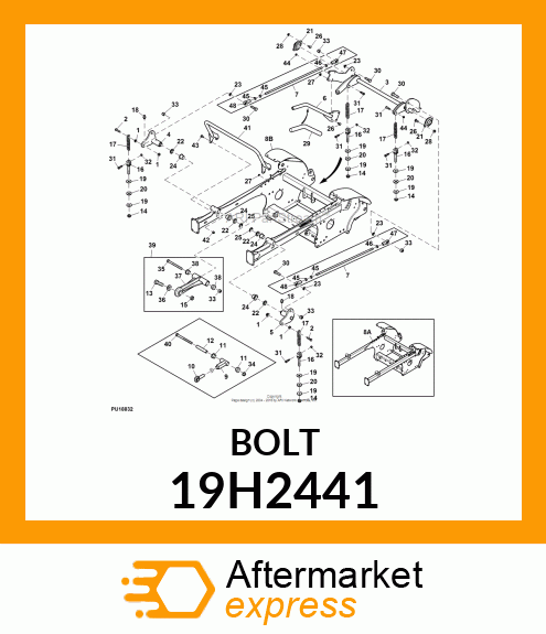 SCREW, HEX HEAD 19H2441