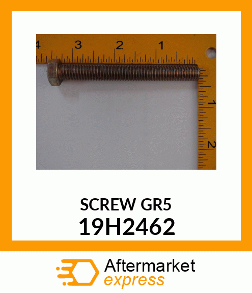 SCREW, HEX HEAD 19H2462