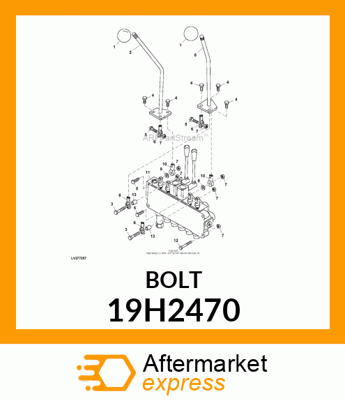 SCREW, HEX HEAD 19H2470