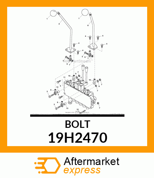 SCREW, HEX HEAD 19H2470