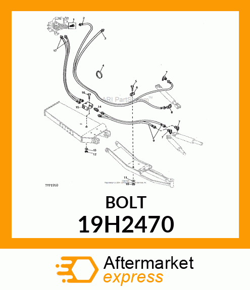 SCREW, HEX HEAD 19H2470