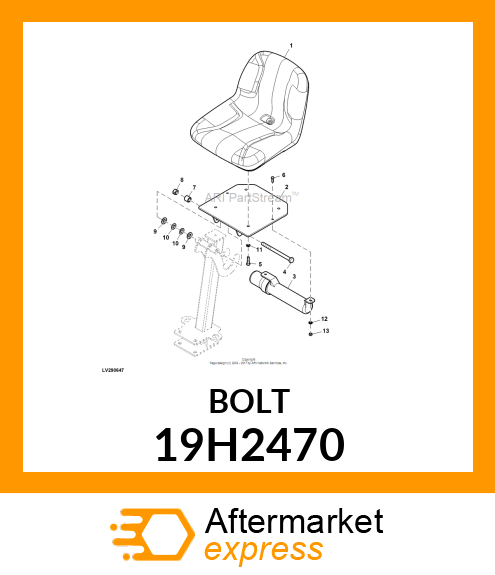 SCREW, HEX HEAD 19H2470