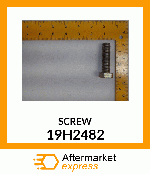 SCREW, HEX HEAD 19H2482