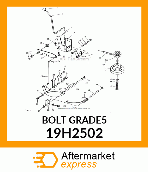 SCREW, HEX HEAD 19H2502