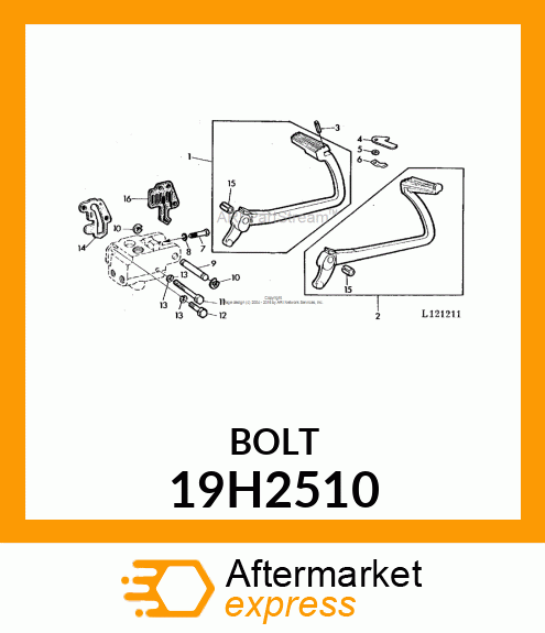 SCREW, HEX HEAD 19H2510