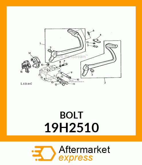 SCREW, HEX HEAD 19H2510