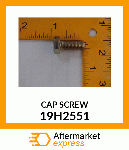 SCREW, HEX HEAD 19H2551