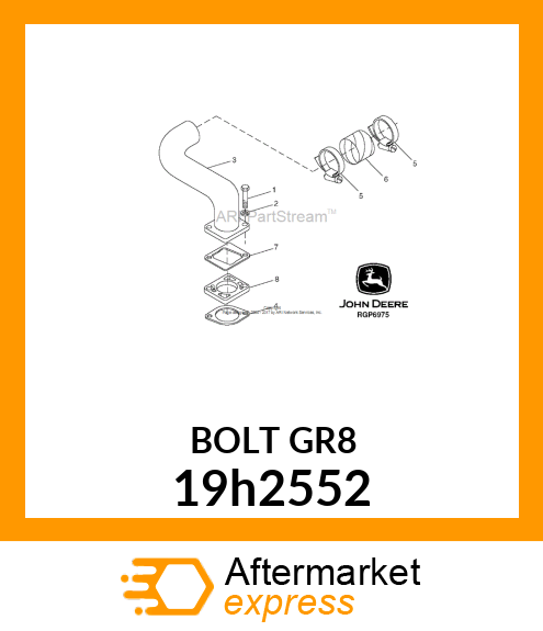 SCREW, HEX HEAD 19h2552