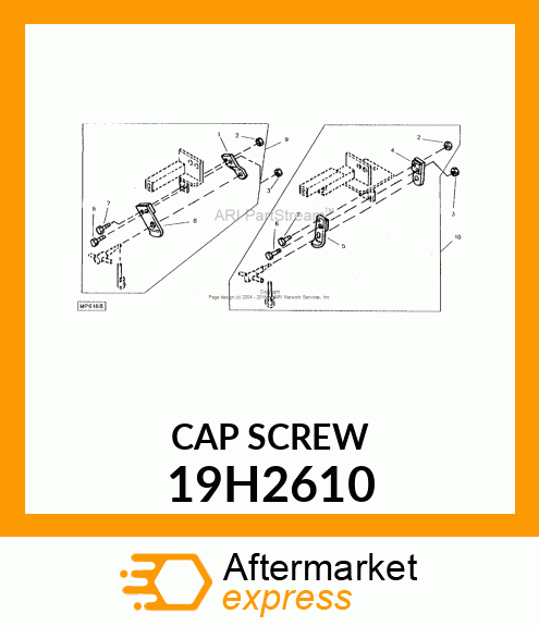 SCREW, HEX HEAD 19H2610