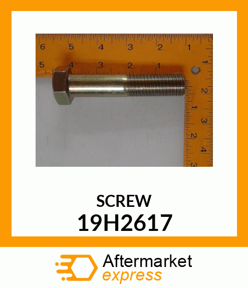 SCREW, HEX HEAD 19H2617